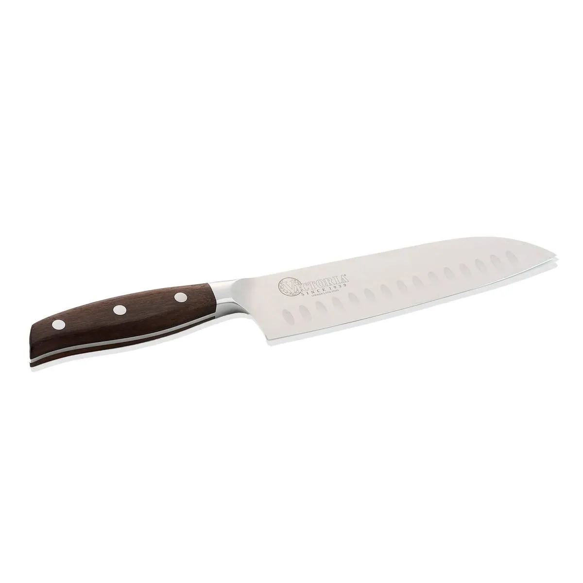 188702-1200-auto Cuchillo Santoku Chef Mango de Madera 7" | 18 cm Victoria - Imagen 1