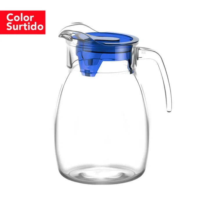 Jarra de Vidrio Mancora con Tapa 2.8 L (Color Surtido) Ichimatsu - Imagen 3