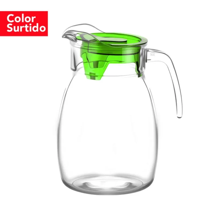 Jarra de Vidrio Mancora con Tapa 2.8 L (Color Surtido) Ichimatsu - Imagen 4