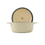 Olla Horno Holandes de Hierro Fundido Esmaltado Sable 1.9 L Victoria - Imagen 4