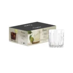 Set x 6 Vasos de Vidrio Rocks Bali 355 ml | 12 oz Cristar - Imagen 2