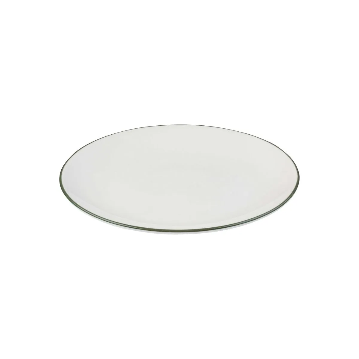 189678-1200-auto Caja x 12 Platos Tendidos de Porcelana Modest Green 23 cm ID Fine - Imagen 1