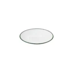 Caja x 12 Platos Té de Porcelana Modest Green 16 cm ID Fine