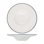Caja x 6 Platos Pasta de Porcelana Modest Navy 29 cm ID Fine - Imagen 2