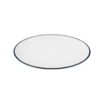 Caja x 12 Platos Tendidos de Porcelana Modest Navy 27 cm ID Fine