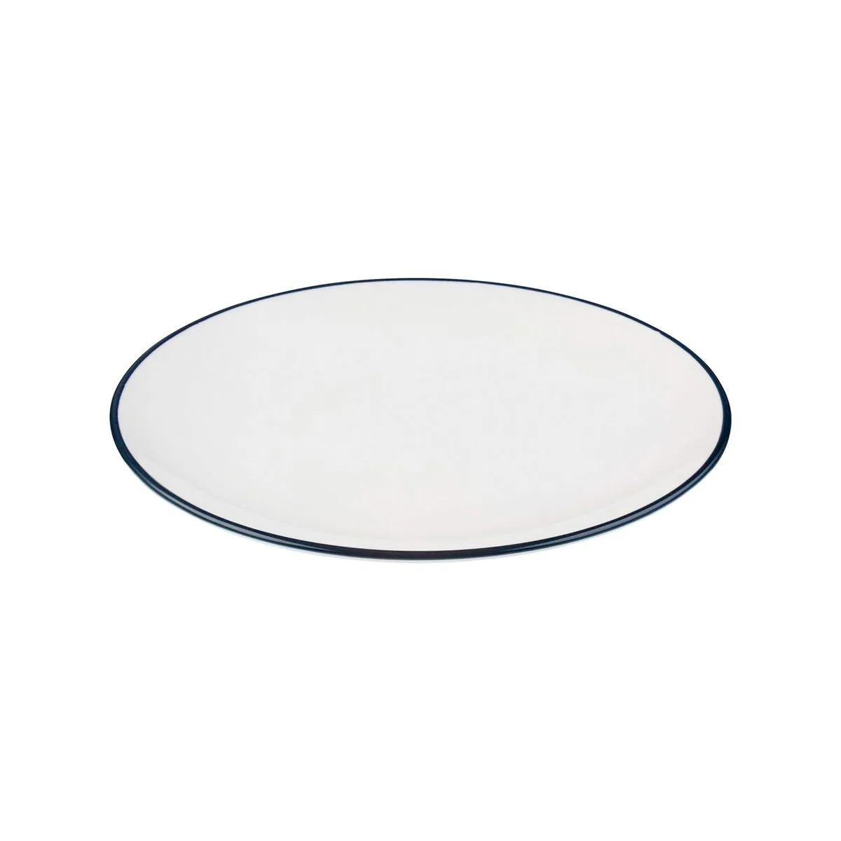 189776-1200-auto Caja x 12 Platos Tendidos de Porcelana Modest Navy 27 cm ID Fine - Imagen 1