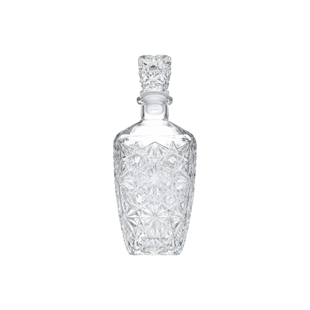 190062-1200-auto Licorera de Vidrio Diamantada 750 ml - Imagen 1