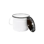 Jarro Hervidor de Acero Esmaltado Blanco 2.4 L Record