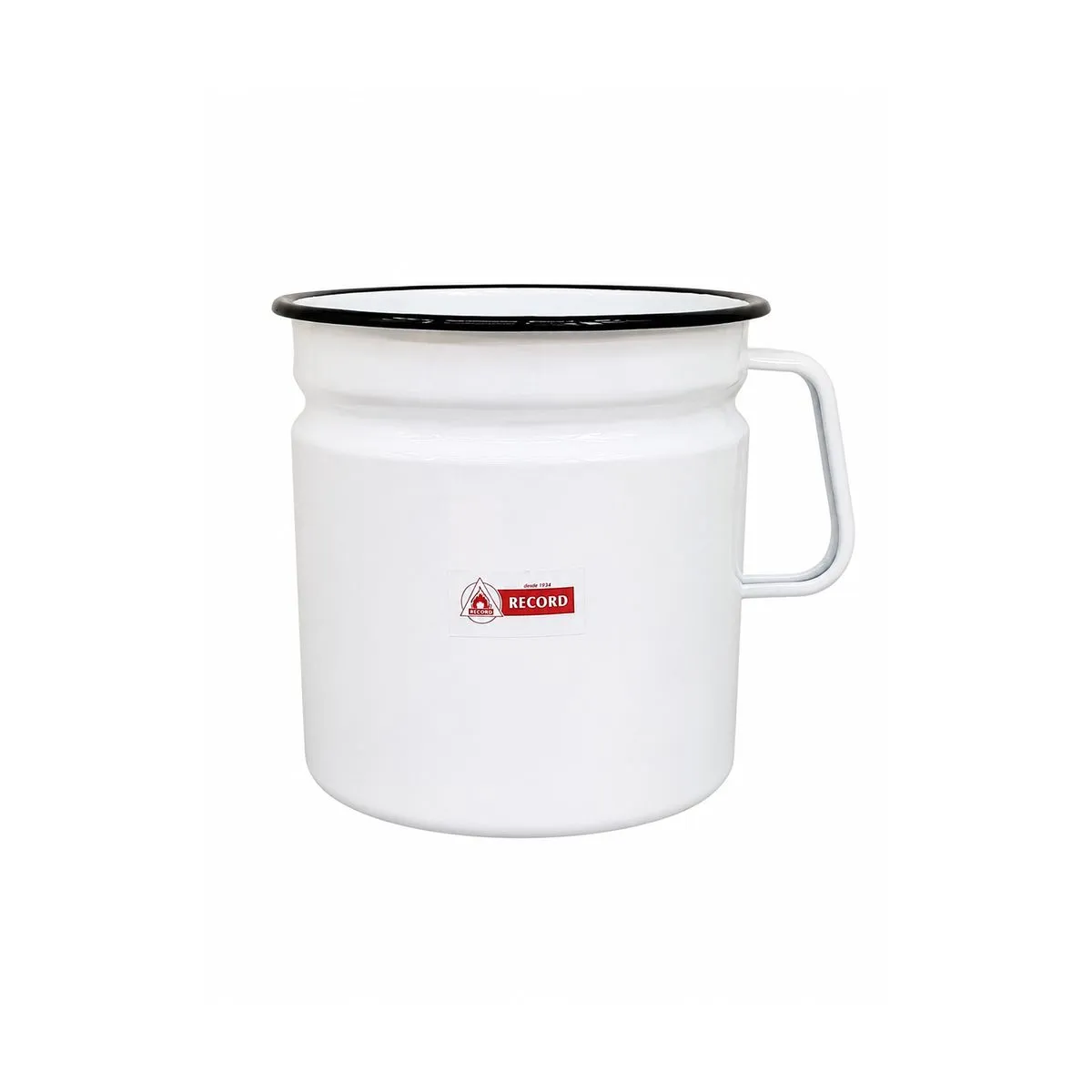 190066-1200-auto Jarro Hervidor de Acero Esmaltado Blanco 4.6 L Record - Imagen 1
