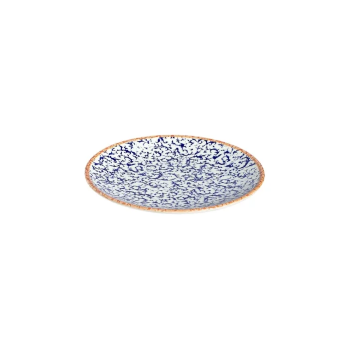 Caja x 12 Platos Tendidos de Porcelana Napoli Navy 19 cm ID Fine - Imagen 3
