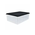 Caja Conservadora de Plástico Negro 8 L | 37.2 cm Basa