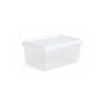 Caja Conservadora de Plástico Blanco 1.1 L | 17.2 cm Basa