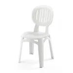 Silla Española Blanco/Crema Polinplast