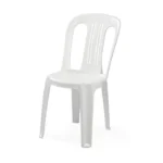 Silla Montecarlo Blanco/Crema Polinplast