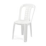 Silla Sidney Blanco/Crema Polinplast