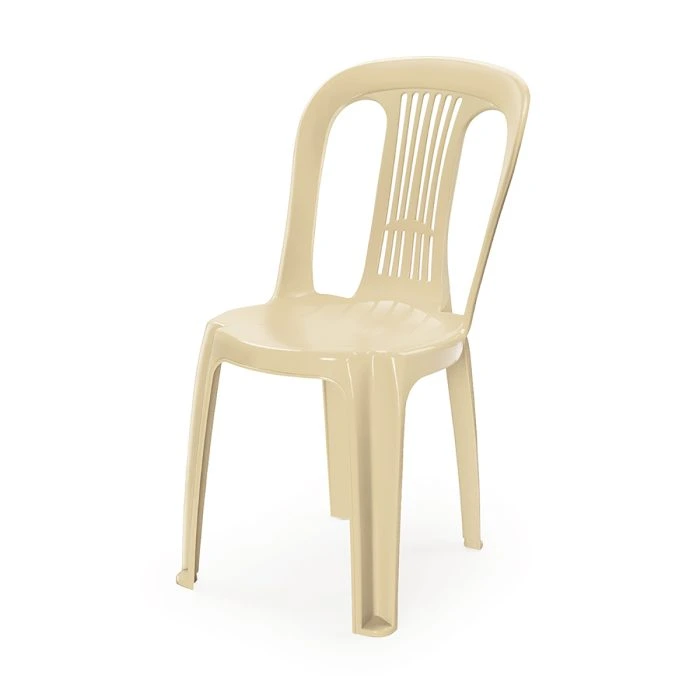 T0560000T-700x700 Silla Monaco Blanco/Crema Polinplast - Imagen 1