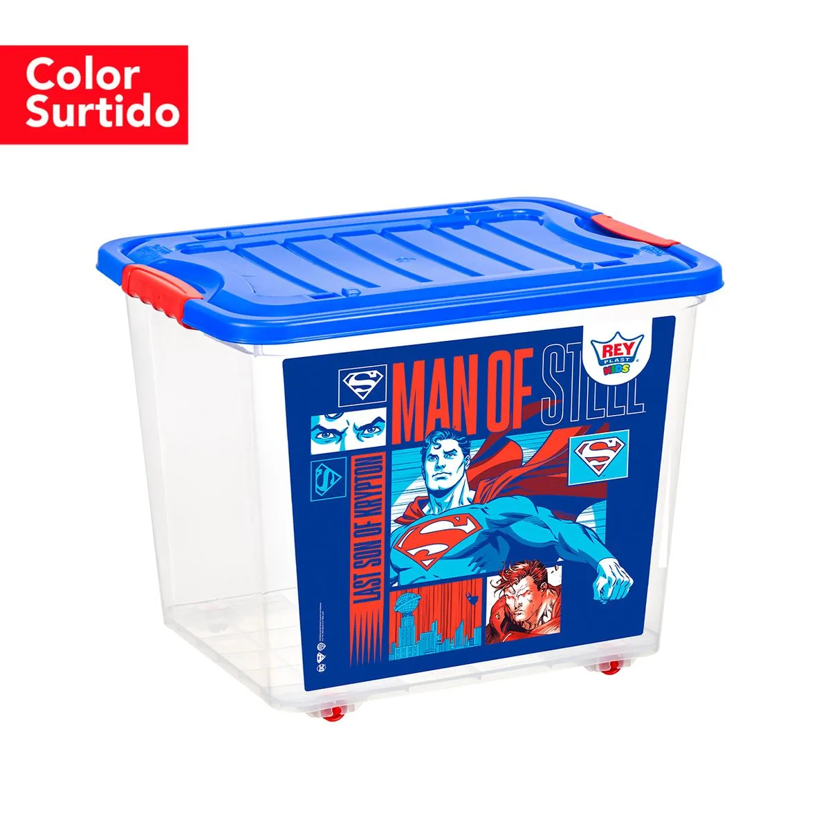 181766-1200-auto Caja Movil Suprema # 40 Wb Superman (Color Surtido) - Imagen 1