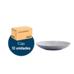 Caja x 12 Platos Hondos de Porcelana Iris 1268 ml Vajillas Corona - Imagen 2