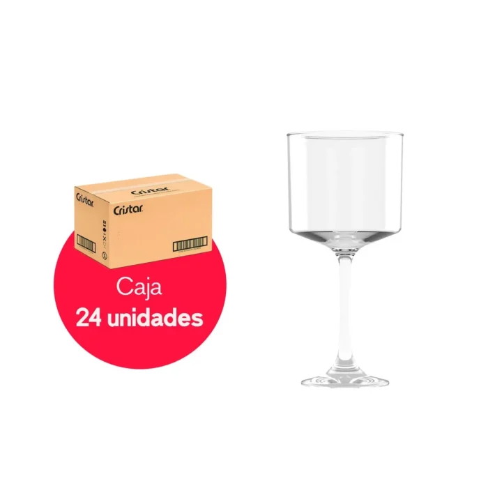 Caja x 12 Copas para Cóctel de Vidrio Rio 598 ml | 20.25 oz Cristar - Imagen 2