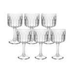 Set x 6 Copas para Vino de Vidrio 530 ml | 17 oz - Imagen 3