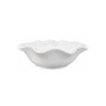 Bowl de Loza con Borde de Onda 8"