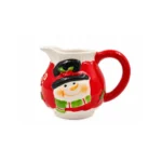 Lechera Navideña Muñeco de Nieve 350 ml