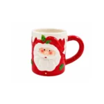 Taza Navideña Papá Noel 400 ml | 13.5 oz Ichimatsu